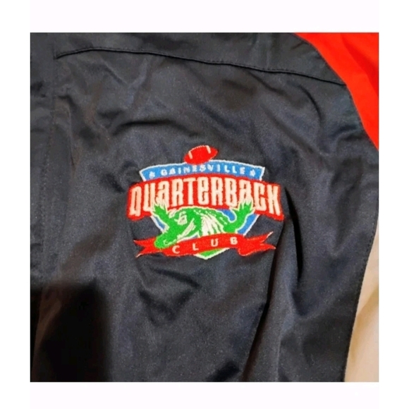 Antigua Navy and Red Windbreaker with White Accents - Picture 2 of 12